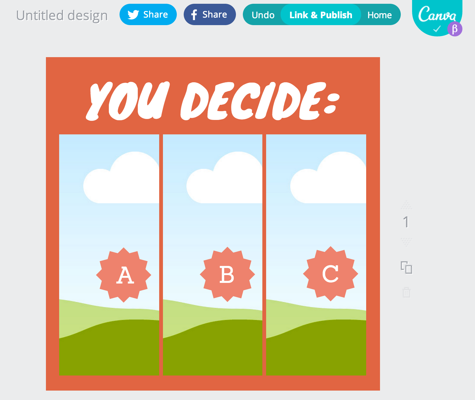 Canva screenshot